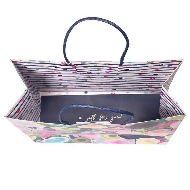 Blooming Blush Medium Gift Bag - McGrocer