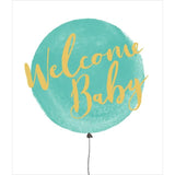 Blue Balloon New Baby Card - McGrocer