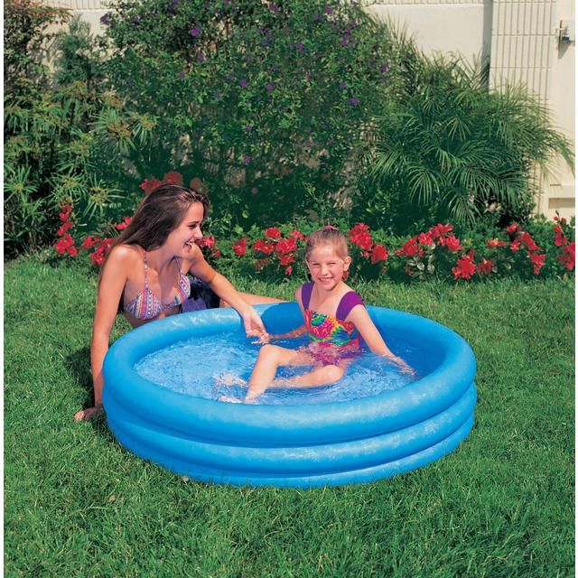 Blue Inflatable Paddling Pool 3yrs+ - McGrocer