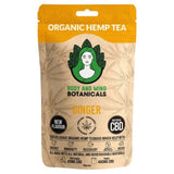 Body & Mind Organic Ginger Hemp Tea - 400mg CBD 10 per pack - McGrocer