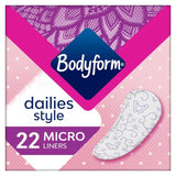 Bodyform Pantyliners Micro 22 per pack - McGrocer