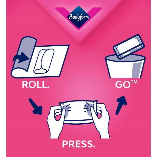 Bodyform Ultra Long Sanitary Towels 12 per pack - McGrocer