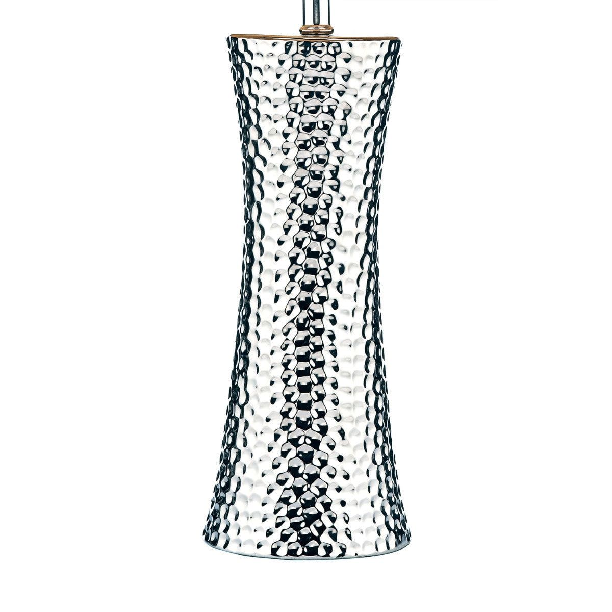 Bokara Hammered Effect Ceramic Table Lamp - McGrocer