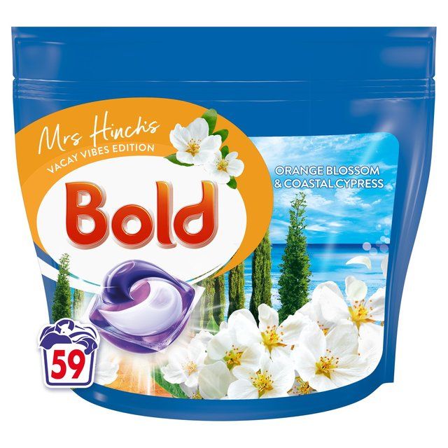 Bold 2 In 1 Orange Blossom Pods Washing Capsules 59 Washes Mrs Hinch 59 per pack - McGrocer