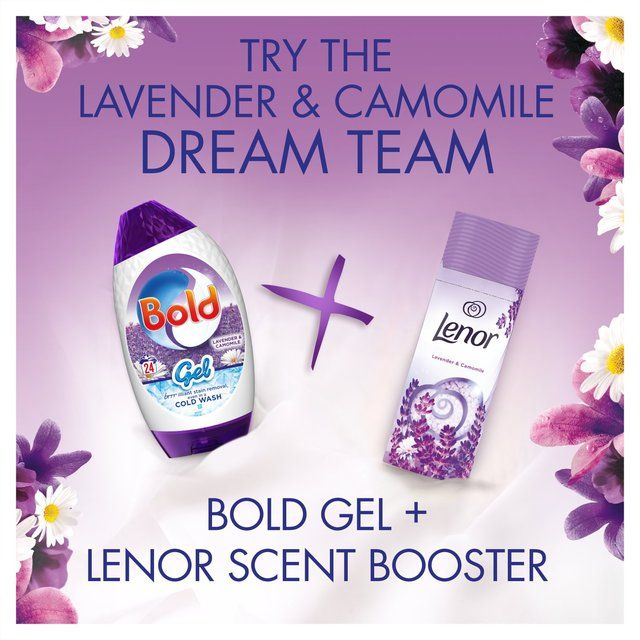Bold 2In1 Washing Liquid Gel Lavender & Camomile 40 Washes 1320ml - McGrocer
