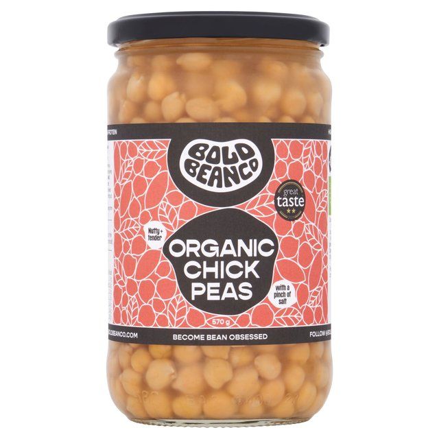 Bold Bean Co Organic Chickpeas 570g - McGrocer