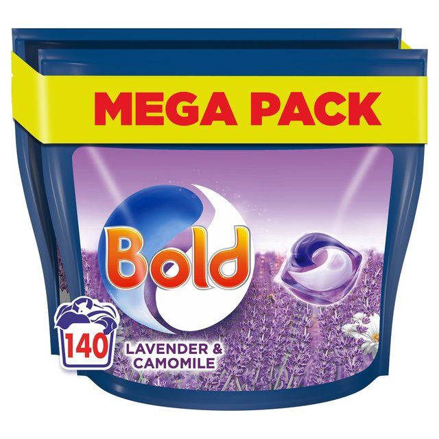 Bold Lavender & Camomile Pods Washing Capsules 140 Washes 140 per pack - McGrocer