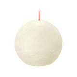 Bolsius Rustic Ball Candle - Soft Pearl - McGrocer