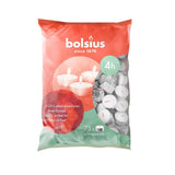 Bolsius Tea Lights 4 Hour White 75 per pack - McGrocer