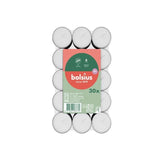 Bolsius Tealights 8 hour burn - White 30 per pack - McGrocer