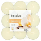 Bolsius TrueScent Tealights Vanilla 4hr 18Pk - McGrocer