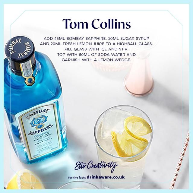 Bombay Sapphire London Dry Gin 70cl - McGrocer