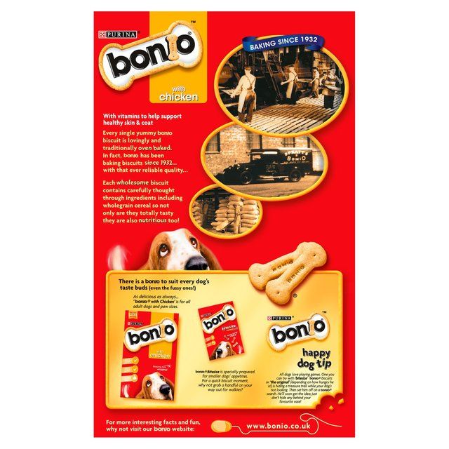 Bonio Chicken Dog Biscuits 650g - McGrocer