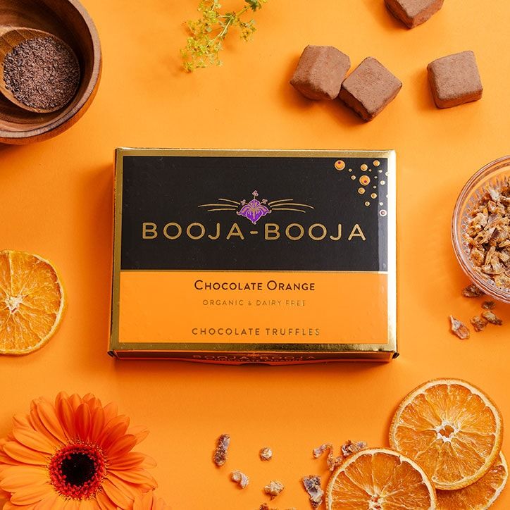 Booja-Booja Chocolate Orange Chocolate Truffles Box 92g - McGrocer