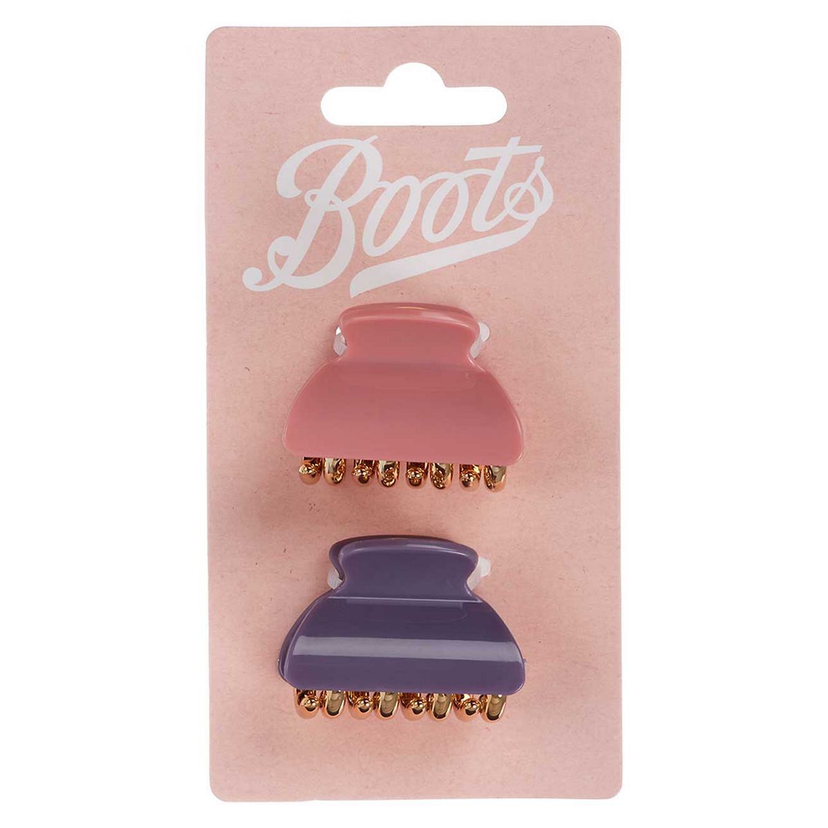 Boots bulldog jaw clip rink and purple 2s - McGrocer