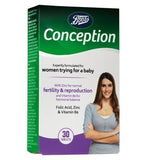 Boots Conception Folic Acid, Zinc & Vitamin B6 - 30 Tablets - McGrocer