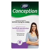 Boots Conception Folic Acid, Zinc & Vitamin B6 - 30 Tablets - McGrocer