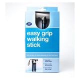 Boots Easy Grip Folding Walking Stick- Blue - McGrocer