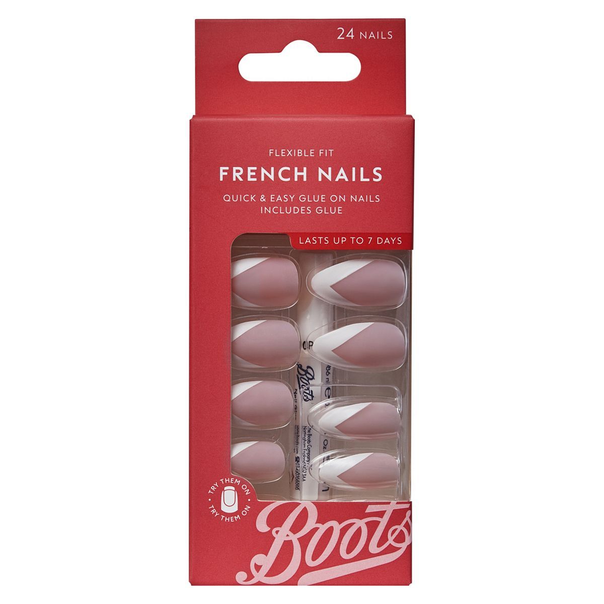 Boots French Nails - French Fancy - Pointed Tips - McGrocer