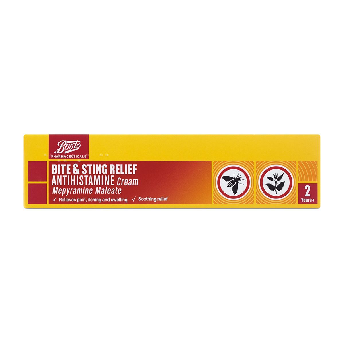 Boots Pharmaceuticals Bite & Sting Relief Antihistamine Cream - 20g - McGrocer