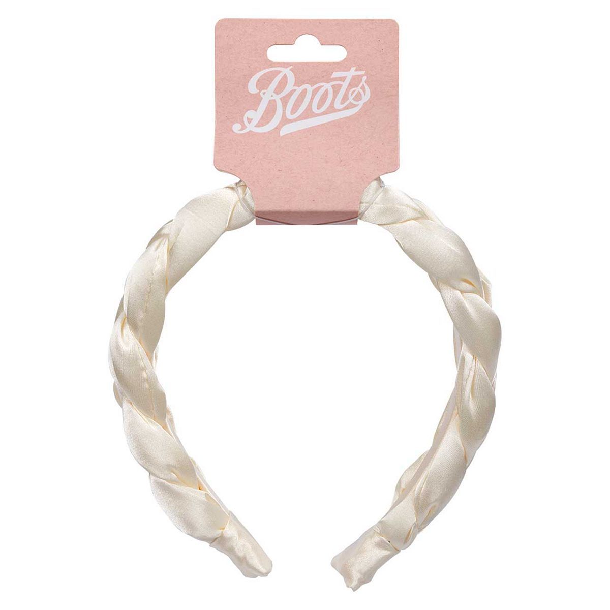 Boots satin plait wedding headband - McGrocer