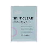 Boots Skin Clear Oil Absorbing Sheets 50pk - McGrocer