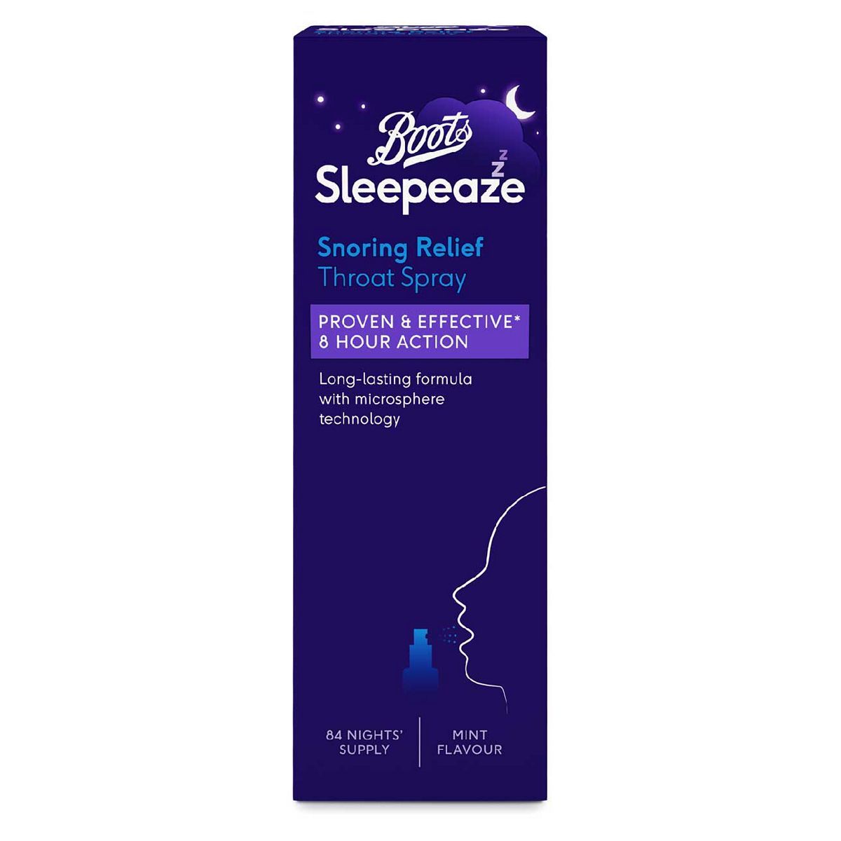 Boots Sleepeaze Snoring Relief Throat Spray - 42ml - McGrocer