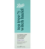 Boots Tea Tree & Witch Hazel Clearing & Nourishing Hot Cloth Cleanser 100ml - McGrocer