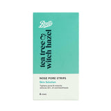 Boots Tea Tree & Witch Hazel Nose Pore Strips 6 Strips - McGrocer