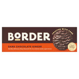 Border Dark Chocolate & Ginger Biscuits 150g - McGrocer