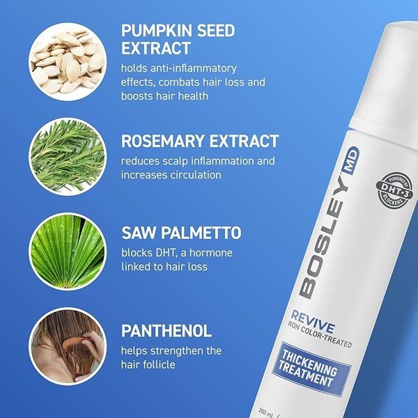 BosleyMD Hair Loss Thickener Non Colour Treated 200ml - McGrocer