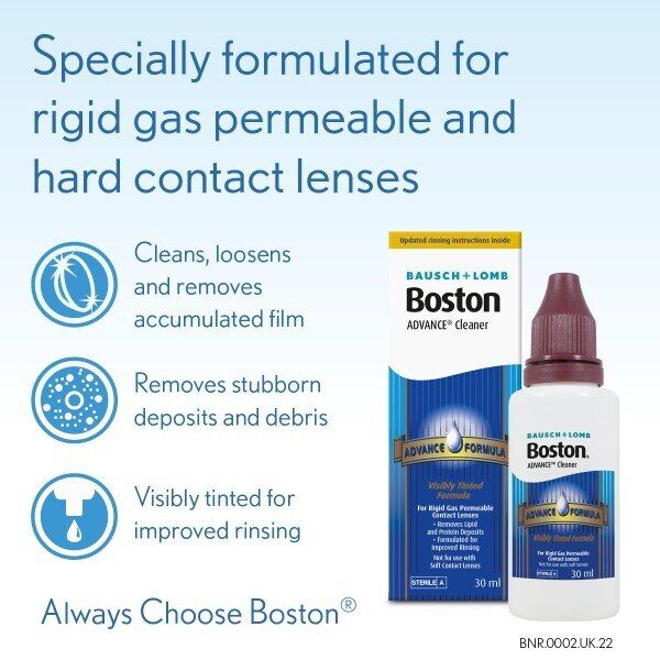 Boston Contact Lenses Advance Cleaner 30ml - McGrocer