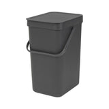 Brabantia Sort & Go Waste Bin Grey 12L