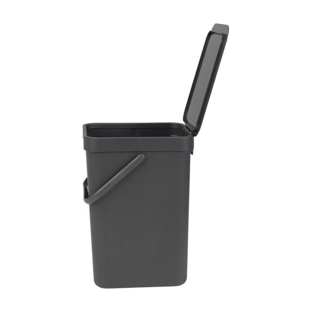 Brabantia Sort & Go Waste Bin Grey 12L