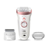 Braun Silk-épil 9, Epliator for Long Lasting Hair Removal - White/Bronze 9-720