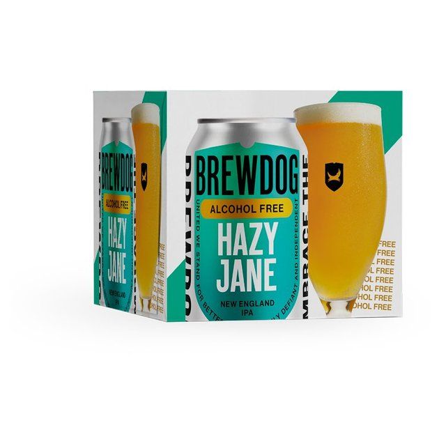 BrewDog Hazy AF Alcohol Free 4 x 330ml
