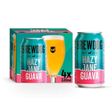 BrewDog Hazy Jane Guava 4 x 330ml