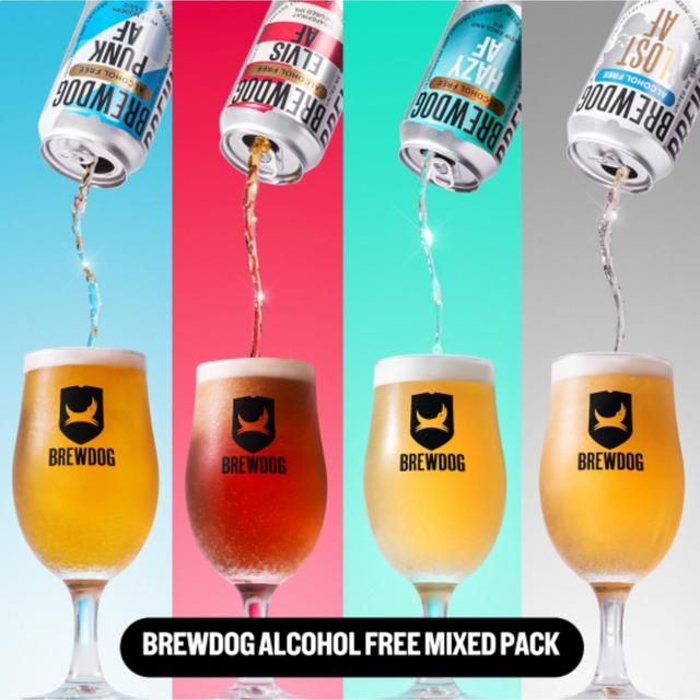 BrewDog Mixed Alcohol Free Cans 8 x 330ml