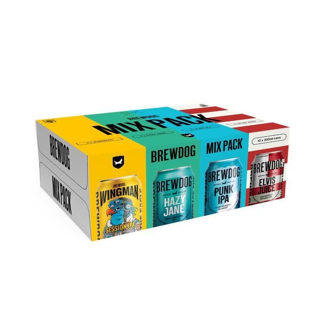 BrewDog Mixed Can Pack 12 x 330ml