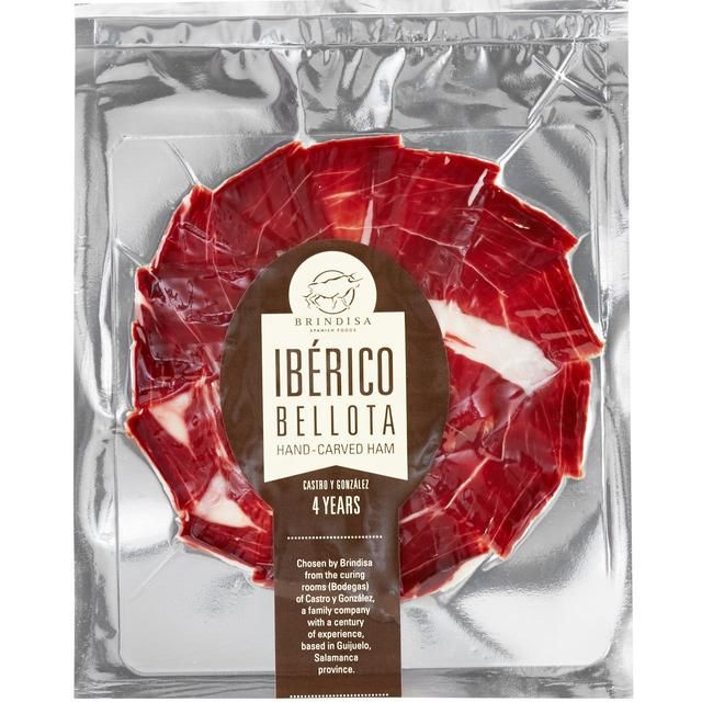 Brindisa Iberico Bellota Ham Hand-Carved Slices 50g