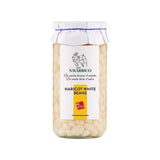 Brindisa Navarrico Round White Haricot Beans Alubias Blancas 600g