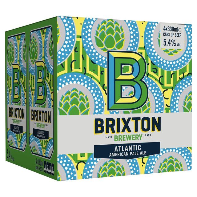 Brixton Brewery Atlantic American Pale Ale 4 x 330ml