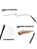 Brow Haul of Fame Brow Basics Kit Shade 3 Worth £55 5.1ml