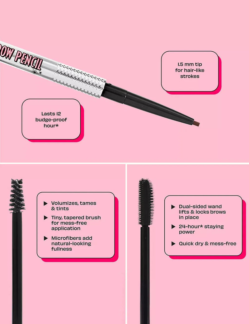 Brow Haul of Fame Brow Basics Kit Shade 3 Worth £55 5.1ml Light Cream