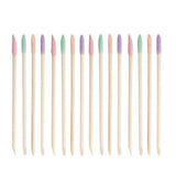 Brushworks Cuticle Crystal Sticks - 16 Pack