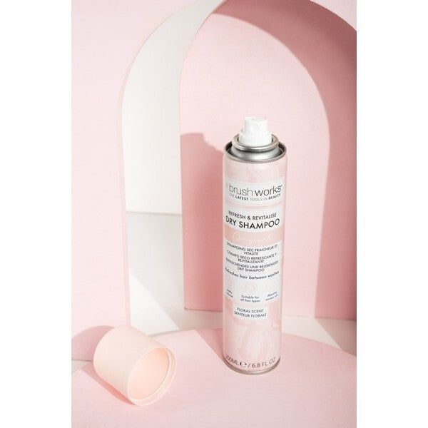 Brushworks Refresh & Revitalise Floral Dry Shampoo - 200ml