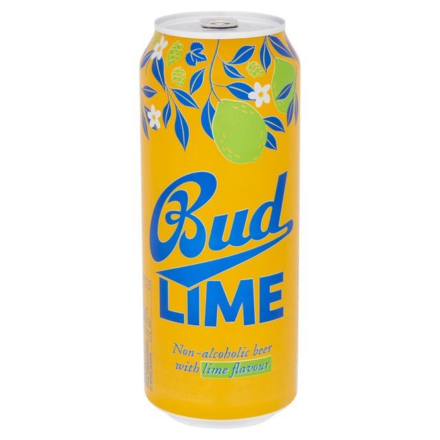 Bud Lime Non Alcoholic Lime Beer 500ml