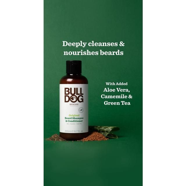 Bulldog Original 2in1 Beard Shampoo 200ml