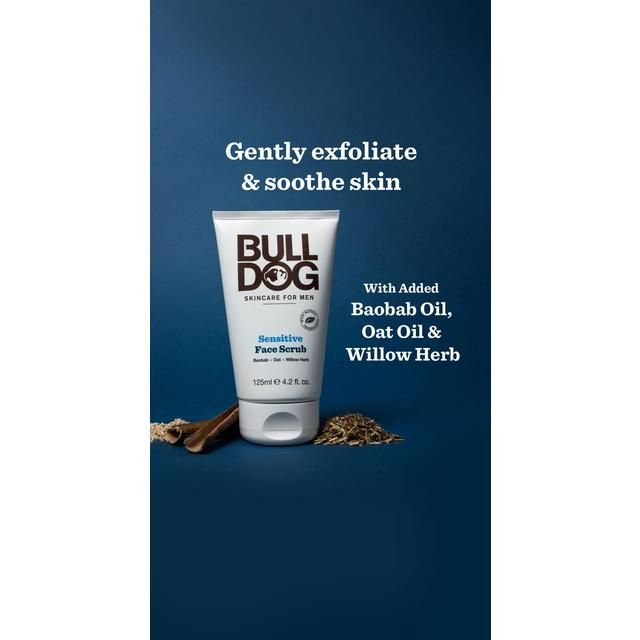 Bulldog Skincare - Sensitive Face Scrub 125ml