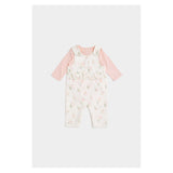 Bunny Dungarees and Bodysuit Set